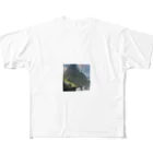 yohiti193の空想世界の天空に浮かぶ島国 All-Over Print T-Shirt