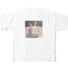 nakayan33のアイスカップうさ All-Over Print T-Shirt