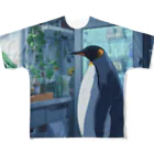 SSparrowのペンギンの生活 フルグラフィックTシャツ