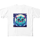 キャラクターズの可愛いキラキラモンスター1 All-Over Print T-Shirt