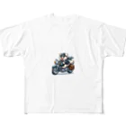 namidamakiのちょい悪オヤジ犬 All-Over Print T-Shirt