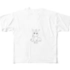 hetaTのhetaTひよこ フルグラフィックTシャツ