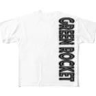 GREEN ROCKETのTシャツ(ロゴBIG) フルグラフィックTシャツ