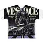 Moichi Designs Shop-2023のモビリティ・マトリックス All-Over Print T-Shirt