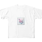 抽象画の世界のフェミニン抽象画 All-Over Print T-Shirt