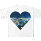 Castagna-カスターニャのnight view All-Over Print T-Shirt