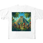 うりこみ屋のマヤの人々 All-Over Print T-Shirt