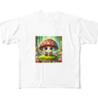 Rio58の癒し系キノコ可愛いグッズ All-Over Print T-Shirt