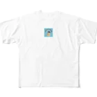 Adulti E BambiniのGatto e limone(猫とレモン) All-Over Print T-Shirt