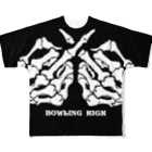 369MARTのBOWLING HIGH All-Over Print T-Shirt