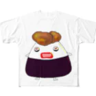 作りかけのたい焼きのからあげのおにぎり🍙 フルグラフィックTシャツ