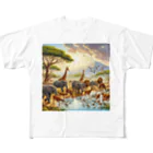 MKTU51のオアシス All-Over Print T-Shirt