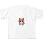 @猫グッズ製作所のかわいい猫のヤンチャまる2 All-Over Print T-Shirt