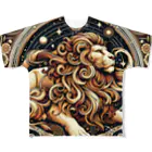 tsukino-utenaの星めぐり《Leo・獅子座》 All-Over Print T-Shirt