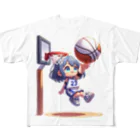 チェリモヤのガールズバスケット 05 All-Over Print T-Shirt