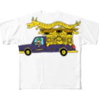 壮平シールのゴールド壮平号 All-Over Print T-Shirt