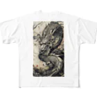 Leopardxxxの龍神 All-Over Print T-Shirt