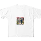 cwiwaの老夫婦 All-Over Print T-Shirt