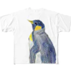 つぎの皇帝ペンギン　ひとり フルグラフィックTシャツ