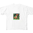 OTIRUBUTUBUTUのオロチ恐竜 All-Over Print T-Shirt