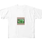 OTIRUBUTUBUTUのインテリアザウルス All-Over Print T-Shirt