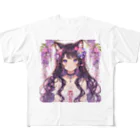 yos-1292583のねこニコばん All-Over Print T-Shirt