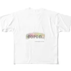 coron.のcoron.ショップブランドマーク All-Over Print T-Shirt