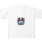 shiro_cafeの近未来美容師 All-Over Print T-Shirt