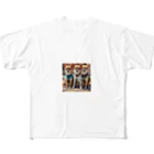 kilkoameaのかわいさ満点おさんぽチワワ兄弟 All-Over Print T-Shirt