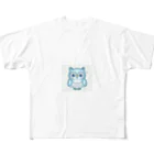 strawberry168の可愛いフクロウのキャラクターグッズです All-Over Print T-Shirt