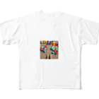 hitayakiの素足で歩く熱い砂浜 All-Over Print T-Shirt