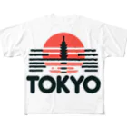 aoharu2005の東京 All-Over Print T-Shirt