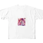 RUI_のオリジナルショップのかわいい女の子のキャラクターグッズ All-Over Print T-Shirt