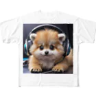 satoshi07のDJDOG フルグラフィックTシャツ