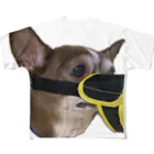 ゲドテコデータプールセンターの犬2号 All-Over Print T-Shirt