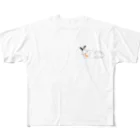 White Rabbit Entertainmentのうさぎ フルグラフィックTシャツ