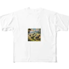 OTIRUBUTUBUTUのいっぱいザウルス All-Over Print T-Shirt