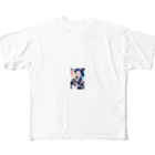 白銀屋のキュートな女の子 All-Over Print T-Shirt