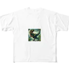 dinosaur_brothersのりあるティラノ③ All-Over Print T-Shirt