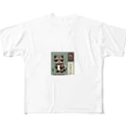 SUZURI56のミドリのたぬき All-Over Print T-Shirt