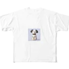 maoluckの置物風ダルメシアン All-Over Print T-Shirt