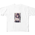 character itemsの黒髪キャラグッツ All-Over Print T-Shirt