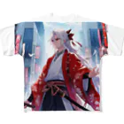 ketapapaのTOKYO SAMURAI Ⅳ フルグラフィックTシャツ