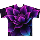 shoxxの花柄３ フルグラフィックTシャツ