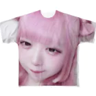 さらんぽshopの全面半目さらんぽ フルグラフィックTシャツ