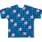 pu・pu・puのぷぷぷな花柄 All-Over Print T-Shirt