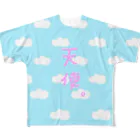 ・EariiZu・の天使（雲）TEE フルグラフィックTシャツ