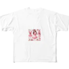 BeccaBeccaのピンク大好き All-Over Print T-Shirt