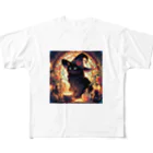 nico251の「魔法使いの黒猫」と呼ばれる不思議な存在 All-Over Print T-Shirt