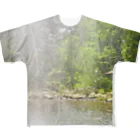 CCCHEART のwaterfall All-Over Print T-Shirt